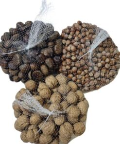 Filesi, Meyve-sebze Filesi, 45cm, 1 Kg Ürün Taşır, 100 Adet File Ve Cırt Klips