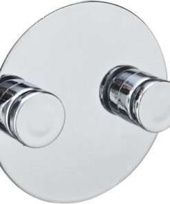 19743100 Turbo-Loc Adapter Duo olmadan krom – delme, krom kaplama metal, krom