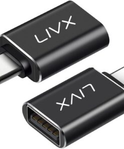 USB 3.1 To Type-C 10Gbps 3A Hızlı Şarj ve Data Aktarımı Çevirici Dönüştürücü OTG Adaptör Siyah OTGCZ
