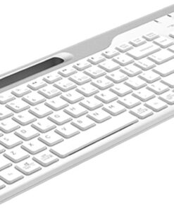 Tech FBK25 (Q) Türkçe FN-Multimedya Bluetooth & 2.4Ghz Nano Kablosuz Klavye, Beyaz