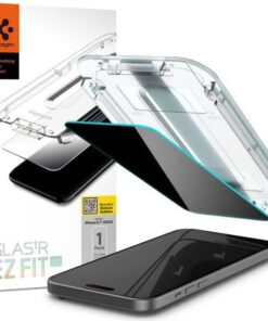 iPhone 16 / iPhone 15 Hayalet Cam Ekran Koruyucu Kolay Kurulum Glas.tR EZ Fit Privacy - AGL07121