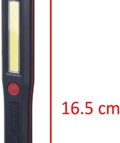 Pilli El Feneri Kamp Lambası Mıknatıslı Renkli Işıldak Açılı Led Fener Oto Tamir Lambası 1 Adet