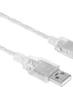 USB250 Usb2.0 5m Şeffaf Usb AM/BM Kablo