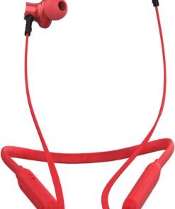 SNOPY SN-XBK02 LOTUS Kırmızı Boyun Askılı Mıknatıslı Bluetooth Spor Kulak içi Kulaklık & Mikrofon