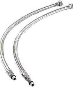 Flex Hortum 3/8-M10 50 Cm Kısa Uç (2 Adet)