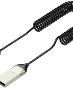 NR32 Mikrofonlu Araç Bluetooth Kiti Herhangi Bir Kulaklık AUX Çıkışını Kablosuz Bağlantı Yapar