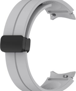 Samsung Galaxy Watch 4 Classic 46mm Kordon Ribbon Line Gri