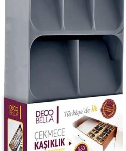 9 Bölmeli Çekmece Kaşık,Çatal Düzenleyici, Kaşıklık Decobella