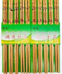 Bambu Organik Chopstick Yemek Çubuğu Haşi 10 Çift Uzak Doğu Japon Tip