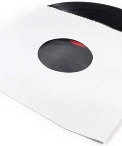 Sesler Beyaz Antistatik LP (12") Plak Zarfı (20 Adet)