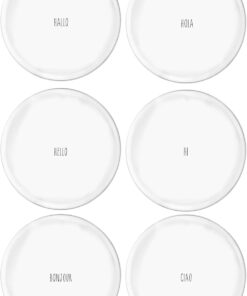 Mia Summertime Servis Tabağı 6 Lı Set - 26 cm