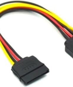 Sata Çoklayıcı 15 Pin 1 Erkek 2 Dişi 2 Port Çoklayıcı Y Splitter Hdd Bağlantı Kablosu 4426