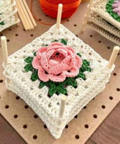 Ahşap Motifmatik Tahtası 15x15 Cm