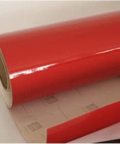 Kırmızı Yapışkanlı Folyo 61 CM X 4 MT