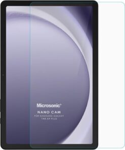 Samsung Galaxy Tab A9 Plus Nano Glass Cam Ekran Koruyucu [Galaxy Tab A9 Plus ile Uyumlu Ekran Koruyucu - Şeffaf]