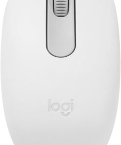 M196 Bluetooth Kablosuz Mouse, Dizüstü Bilgisayarlar, Tabletler ve Daha Fazlası için Kompakt ve Taşınabilir Mouse, 12 Aylık Pil, Akıcı İzleme, PC, Mac, Windows ve macOS ile Uyumlu, Beyaz