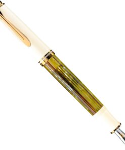M400 Fountain Pen - Souveran Tortoiseshell White - F