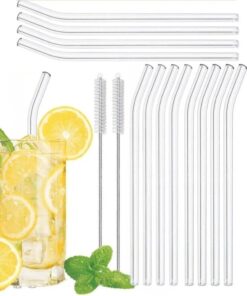 14 Parça Cam Pipet Seti 12 Adet Cam Pipet 2 Adet Pipet Temizleme Fırçası Hediyeli Isıya Darbelere Dayanıklı Pipet Seti