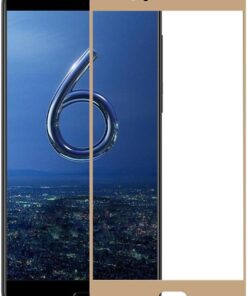 Xiaomi Mi 6 Uyumlu Full Kaplayan Temperli 5D Ekran Koruyucu Cam (Gold)
