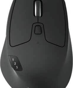 M720 Triathlon Windows/Mac İçin Kablosuz Mouse (Bluetooth, Unifying, Easy-Switch - Üç Cihaz Arasında Kolayca Geçiş Sağlar) Siyah
