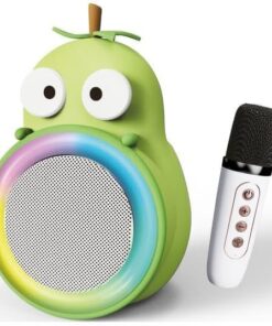 20W 2400 Mah Karaoke Mikrofonlu Ledli Bluetooth Hoparlör BTS-251