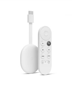 TV (4K) özellikli Chromecast - Sesli Arama ile Streaming Stick Entertainment - 4K HDR'de Filmler, Şovlar ve Canlı TV İzleyin