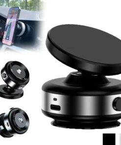 Vakumlu 360 derece Dönen Araç İçi Telefon Tutucu Cama Torpido Üstü Kilitli Şarjlı Vakum Sayesin Çok Güçlü Manyetik Tutucu İphone 12-16 pro max Telefon Tutucu Elektronik Oynar Başlıklı