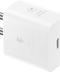 15 Watt USB Type-C Hızlı Şarj Adaptörü, Şarj Cihazı, Beyaz