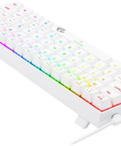 K630W-RGB Dragonborn Blue Switch%60 TR Q Beyaz Mekanik Kablolu Gaming (Oyuncu) Klavye