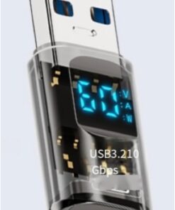 Revolution USB 3.2 to Type C Dönüştürücü 60W Hızlı Şarj 10Gbps Veri Transferi Dijital Ekran OTGGF