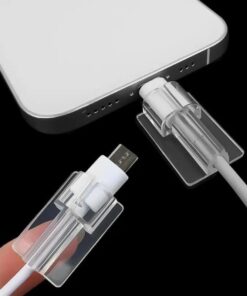 Kablo Koruyucu Kılıf, Telefon için Silikon Koruma Şarj Aleti Kulaklık İçin Kablo Koruyucu Tüm Telefon Şarj Aletleri ve Kulaklık Kabloları için Uyumlu 2'Li Set