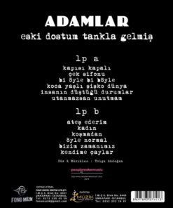 Müzik My Yonca - Adamlar - Eski Dostum Tankla Gelmiş - Plak - Lp