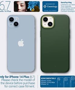 Spigen iPhone 14 Plus Kılıf Nano Pop Mag MagSafe özellikli Avo Green - ACS04937