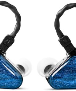 ﻿ Zero Mavi Dual Dynamic Drivers In-Ear Headphone | Sahne, Stüdyo veya Odyofil için Çift Sürücülü Kulak içi/In-Ear Kablolu Monitör Kulaklık