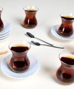 Maria Beyaz 12 Parça 6 Kişilik Çay Takımı
