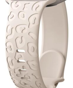 Apple Watch 45mm 44mm 42mm 49mm Uyumlu Leopar Desenli Kordon Kopma Karşıtı Ayarlanabilir Rahatsız Etmeyen Watch Ultra 2/1 9 8 SE 7 6 5 4 3 2 1 Uyumlu Kordon