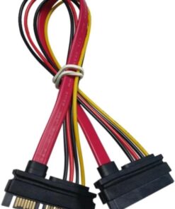 Sata Power Uzatma Kablosu 15+7 Pin Erkek-Dişi 30 cm 4617