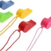 İpli Plastik Düdük Karışık Renk 5 Adet