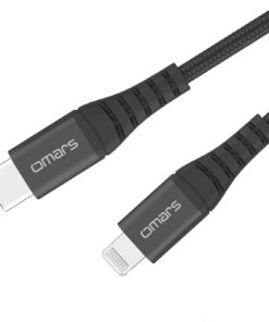 iPhone Type-C to Lightning Örgülü Hızlı Şarj ve Data Kablosu - Hızlı Şarj, MFi Sertifikalı Uyumluluk, Dayanıklı Yapı