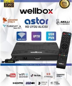 HD Mini Göz Uydu Alıcısı Ücretsiz Free İP TV Tiktok Youtube Giriş Dahili Kendinden Wifi Özellikli