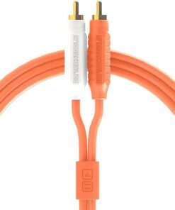 TechTools Chroma Cables Audio RCA to RCA Cable 2mt | Neon Orange