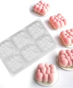 Mini Cloud Silikon Kalıp BEYAZ ecmelNM460