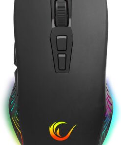 SMX-G68 SPEAR Full RGB 7200DPI Siyah 7D Makrolu Gaming Oyuncu Mouse