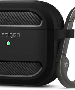 Apple AirPods (3. nesil) Kılıf Rugged Armor Black - ASD01978