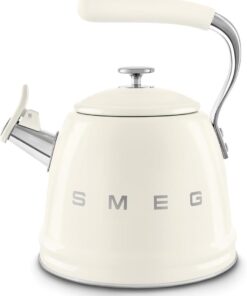 50's Style Krem Set Üstü Düdüklü Kettle 2.3 lt