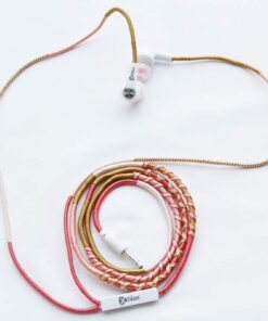 Handmade Lily 3.5Mm El Yapımı Kablolu Kulakiçi Stereo Kulaklık, Beyaz