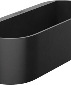 WallStoris 10,16 cm Mat Siyah Modern Derin Depolama Sepeti, 27912670