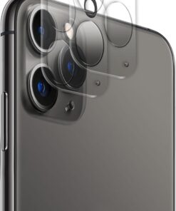11 Pro ve iPhone 11 Pro Max Uyumlu Kamera Lens Koruyucu Tam Şeffaf Temperli Cam Yüksek Çözünürlüklü HD Çizilmez ve Parmak İzi Bırakmaz