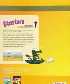 English Starters 1 for Revised Exam from 2018 Student's Book: Authentic Examination Papers
