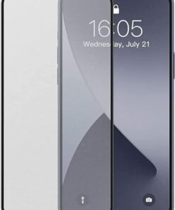 es İPhone 14 Pro Max için Ekranı Tam kaplayan Full Ekran Koruyucu Cam, Full Tam koruma.